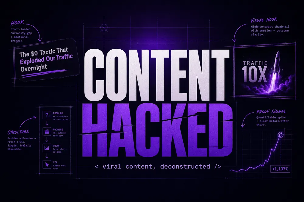 Content Hacked homepage
